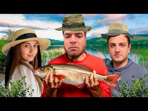 Видео: РЫБАЛКА С АЛЛОЙ И УМАРОМ! РАВШАН ИРЛ УГАР В АПШЕРОНСКЕ!
