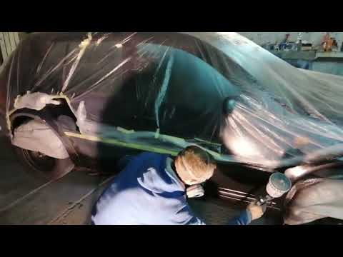 Видео: Покраска за 24 часа. GOLF 4.