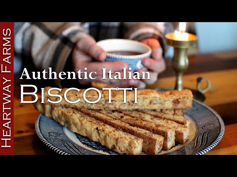 Видео: Как приготовить настоящие итальянские бискотти от Heartway Farms | Лучший рецепт бискотти | Прост...