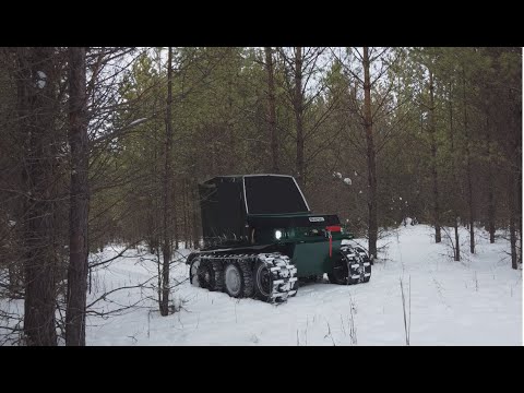 Видео: Зимняя рыбалка на вездеходе БОРУС