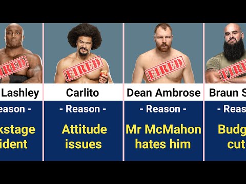 Видео: Настоящие причины, по которым WWE уволила этих рестлеров