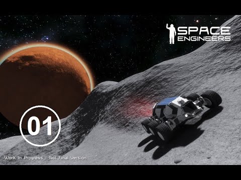 Видео: Space Engineers (01) - Покорить Луну  (Спастись с Луны). (перезалив)