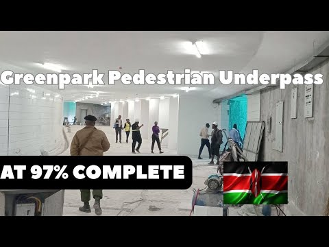 Видео: Внутри подземного перехода 2Billion Green Park в Найроби: гигантский скачок в развитии транспорта...