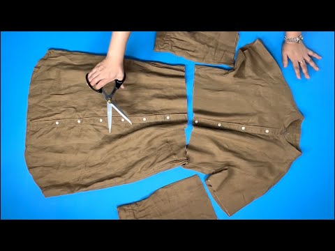 Видео: [DIY] Давайте посмотрим на процесс превращения длинного платья в предмет роскоши.