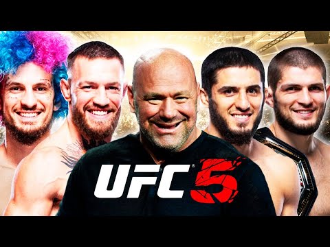 Видео: Я Создал Турнир Команда Макгрегора vs Команда Хабиба в UFC 5