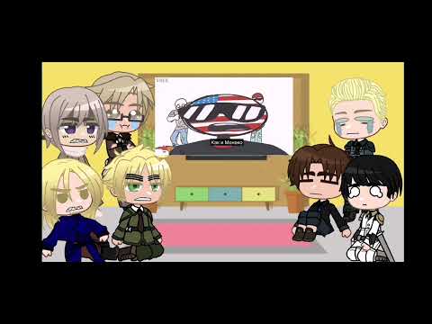 Видео: Хеталия реагирует | hetalia react to | 2 часть