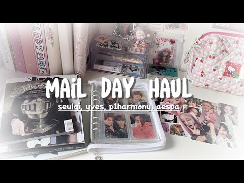 Видео: mail day haul | распаковка новых к-поп фотокарт и альбомов🤍 покупки за март - апрель 2025