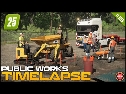 Видео: 🚧 Копаем ямы под фундамент гаража ⭐ FS25 Raven Valley Roleplay Общественные работы