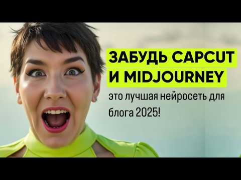 Видео: Лучшая нейросеть 2025 для блогеров: нейрофотосессии, аватары, видео, фото в одном месте!