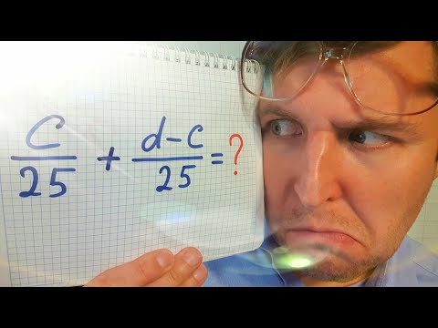 Видео: Разность алгебраических дробей. Алгебра 8 класс.