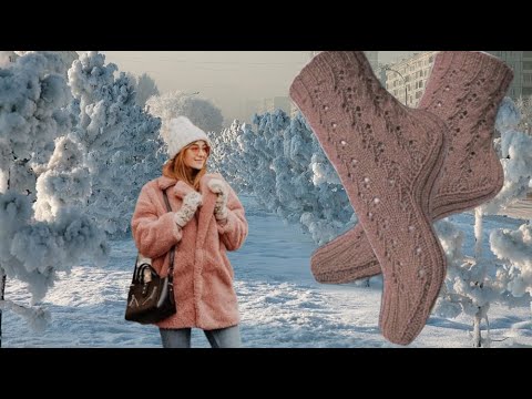 Видео: Красивые носочки.Спицами.Для опытных. #2024.