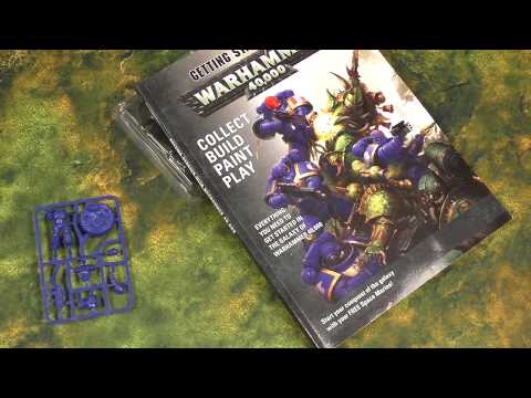 Видео: Unboxing от Лавочки Ская : Getting Started with Warhammer 40.000 magazine