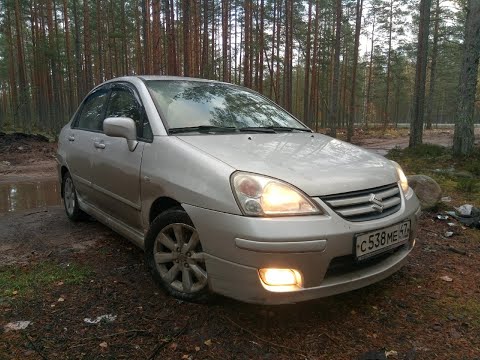 Видео: Suzuki Liana первые поломки. Самостоятельная замена приводного ремня генератора и помпы.