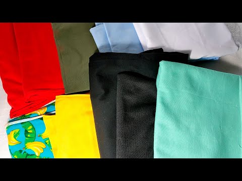 Видео: Обзор тканей. Лен, кулиры, двунитка, софт