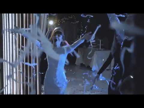 Видео: Бумажное шоу на свадьбу 10 кг тишью и 5 серебряной бумаги