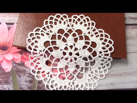 Видео: ОЧАРОВАТЕЛЬНАЯ САЛФЕТКА ДЛЯ НАЧИНАЮЩИХ// Вязание по схемам