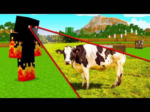 Видео: Всё становится реалистичным в Minecraft