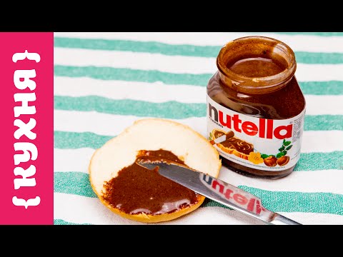 Видео: КАК ПРИГОТОВИТЬ НУТЕЛЛУ | Русская Nutella VS Американская
