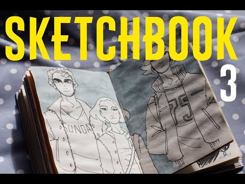 Видео: Sketchbook 2015 | Обзор старого скетчбука №3