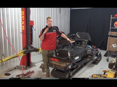 Видео: Обновление гусеницы Yamaha VK540 на 1,5 дюйма Camoplast Cobra WT! PowerModz делает это первым!