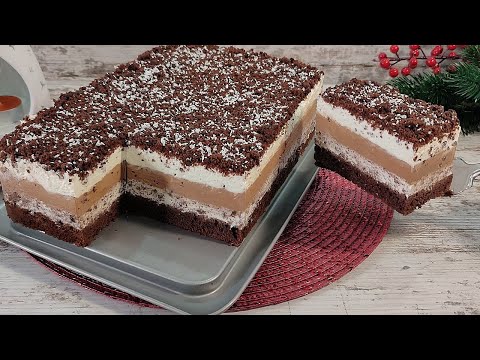 Видео: Самый нежный и быстрый торт МОРОЖЕНОЕ БАУНТИ! Тает во рту! Без желатина! Очень просто и вкусно!