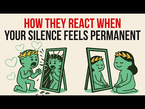 Видео: КАК ОНИ РЕАГИРУЮТ, КОГДА ВАШЕ МОЛЧАНИЕ НАКОНЕЦ КАЖЕТСЯ ПОСТОЯННЫМ | Стоицизм