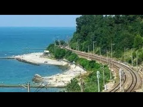 Видео: Сочи  Туапсе в кабине машиниста.From Sochi to Tuapse with all the stops in the operator's cab.