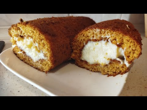 Видео: Смачний та пухкий медовий рулет.
