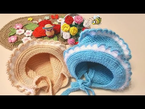 Видео: Кому надо 🤗шапочку для девочки/давайте свяжем вместе👍