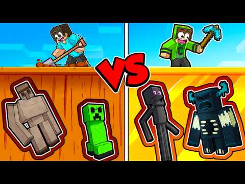 Видео: ДОБЫЧА МОБОВ В MINECRAFT!
