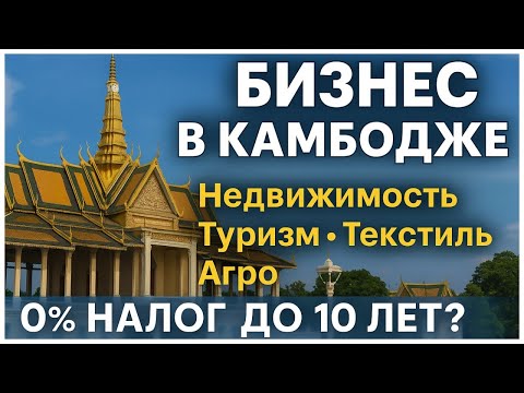 Видео: Лучшие бизнесы для открытия в Камбодже | Elena Malikova 