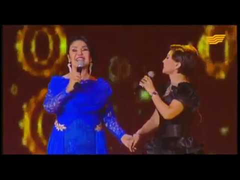 Видео: Роза Рымбаева,Майра Ильясова- Халық әні "Ахау керім"