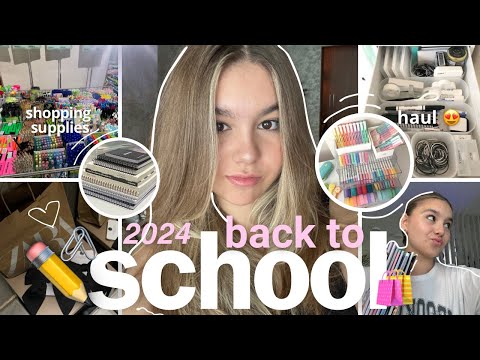 Видео: BACK TO SCHOOL 2024 📝🎀// обзор на канцелярию, распаковка с WB + шоппинг 🤍 [ p.2 ]