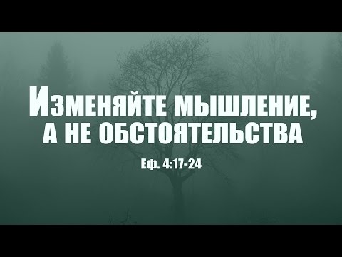 Видео: Проповедь "Изменяйте мышление, а не обстоятельства" (Вениамин Портанский)