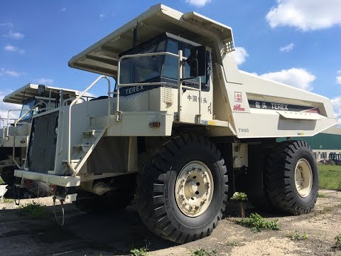 Видео: Terex TR 60, проведение ТО 06.2017