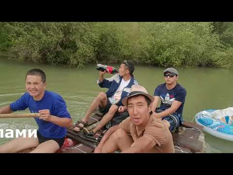 Видео: СООРУДИЛИ ПЛОТ! Мы преодолели речку Аягоз 23.07.2016