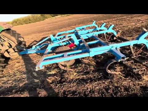 Видео: Випробування трактора Ловол p4110 з автопілотом Sveaverken F100 з культиватор кппо-4