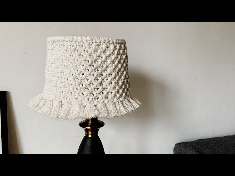 Видео: как плести абажур макраме  | SHODDI