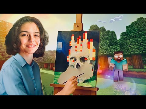 Видео: Рисую КАРТИНЫ из Minecraft...(это того стоило)