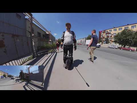 Видео: Тест максимального пробега моноколеса Inmotion v10f на одном заряде.