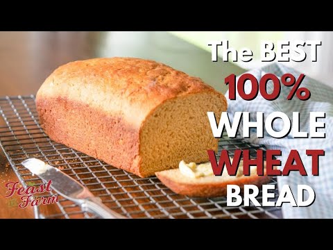 Видео: Лучший 100% цельнозерновой хлеб