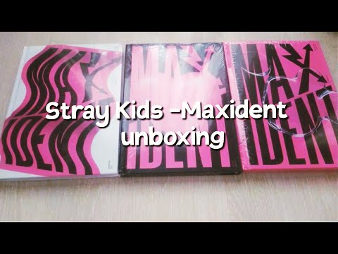 Видео: 💕Распаковка альбомов Stray Kids - Maxident💕 Буллинг от Сынмина🗿| Unboxing k-pop