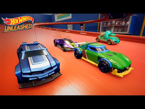 Видео: Hot Wheels UNLEASHED - МУЛЬТИПЛЕЕРНЫЙ РЕЖИМ хот вилс гонки на ПК #5