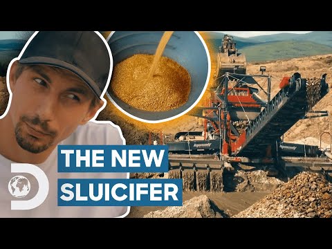 Видео: Новая промывочная установка Parker перерабатывает золото на 250 000 долларов! | Золотая лихорадка