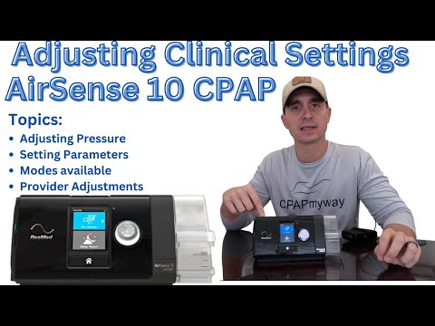 Видео: Как настроить клинические параметры — AirSense 10