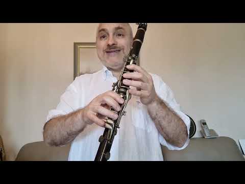 Видео: Кларнет переход на 2 октаву Урок 2 от Александра Винокурова