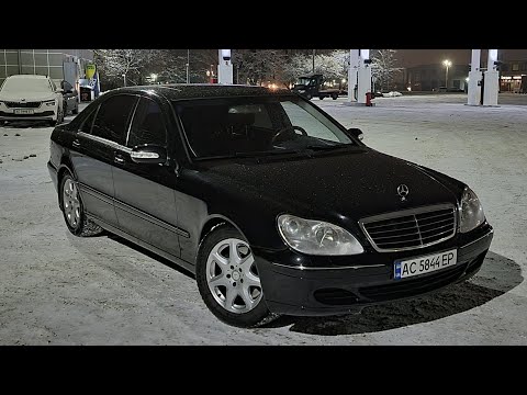 Видео: Mercedes S500 W220 обзор про мерс в 2022