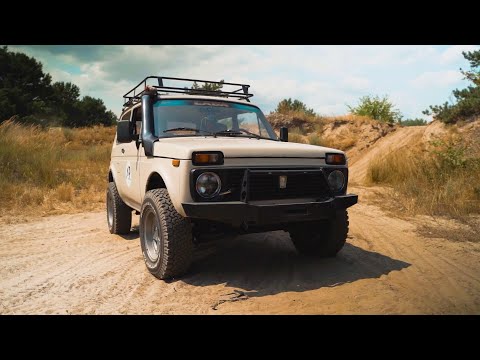 Видео: НИВА едет в МОРЕ (Киевское)