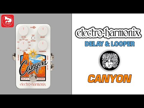 Видео: Гитарная педаль Electro-Harmonix Canyon Delay & Looper