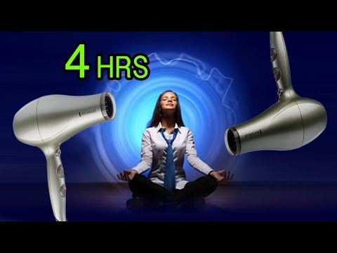 Видео: Sleep Sound Relaxing Hair Dryer 432 Hz Frequency звук фена